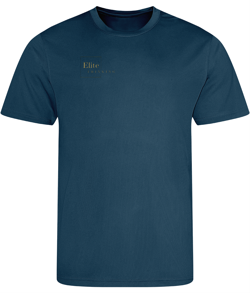 ET027Elite - Mens Just Cool Sports T‑Shirt SKY