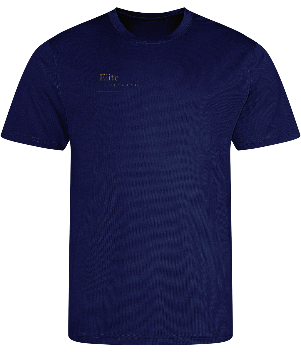 ET029Elite - Mens Just Cool Sports T‑Shirt OXFORD NAVY