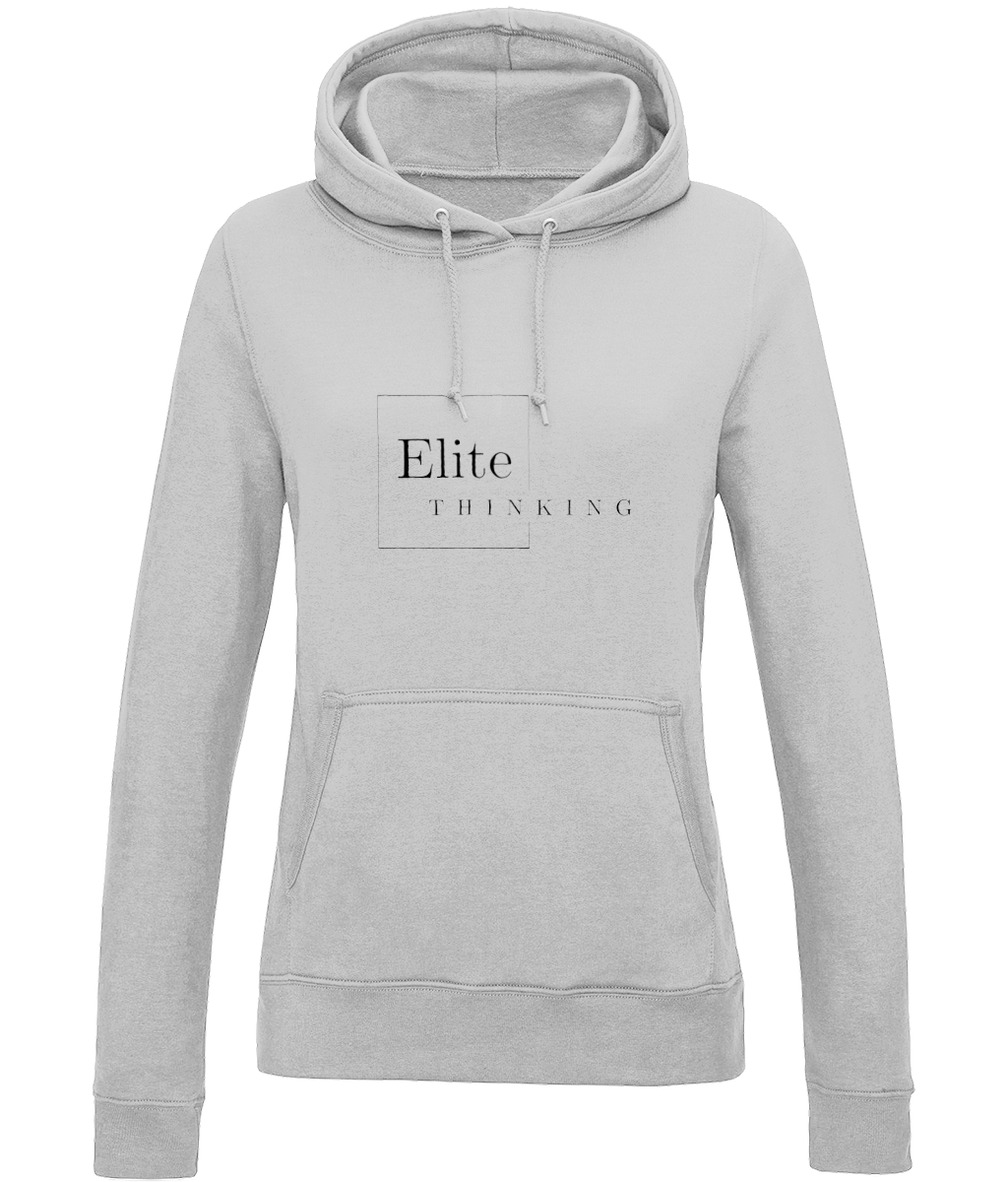 ET0019Elite - AWDis Girlie College Hoodie - HEATHER GREY