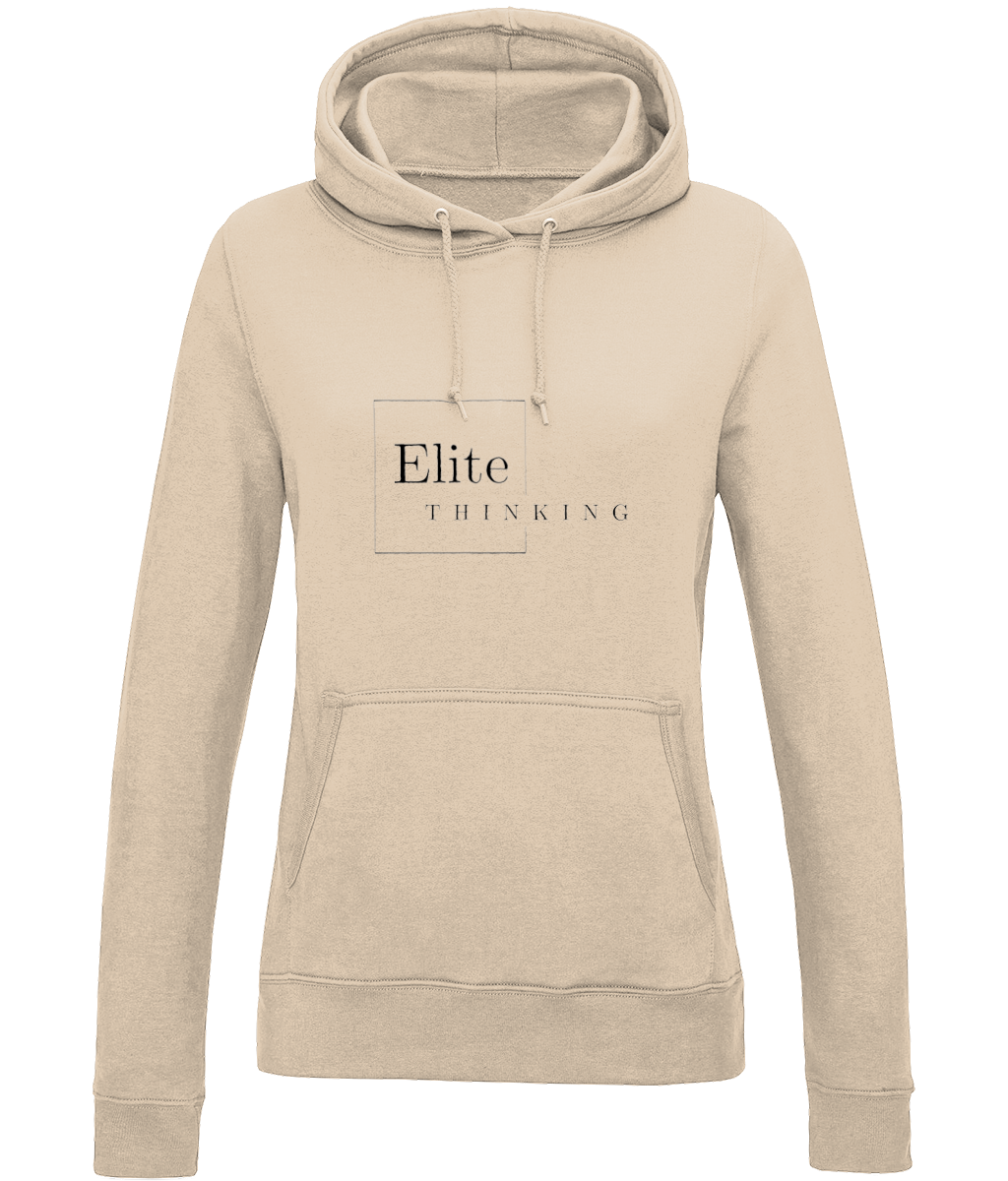 ET0016Elite - AWDis Girlie College Hoodie NUDE