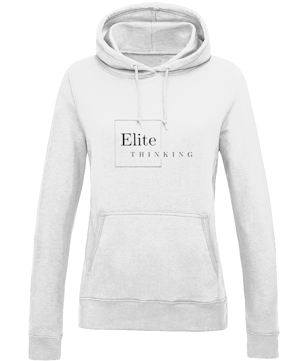ET0021Elite - AWDis Girlie College Hoodie - Arctic White