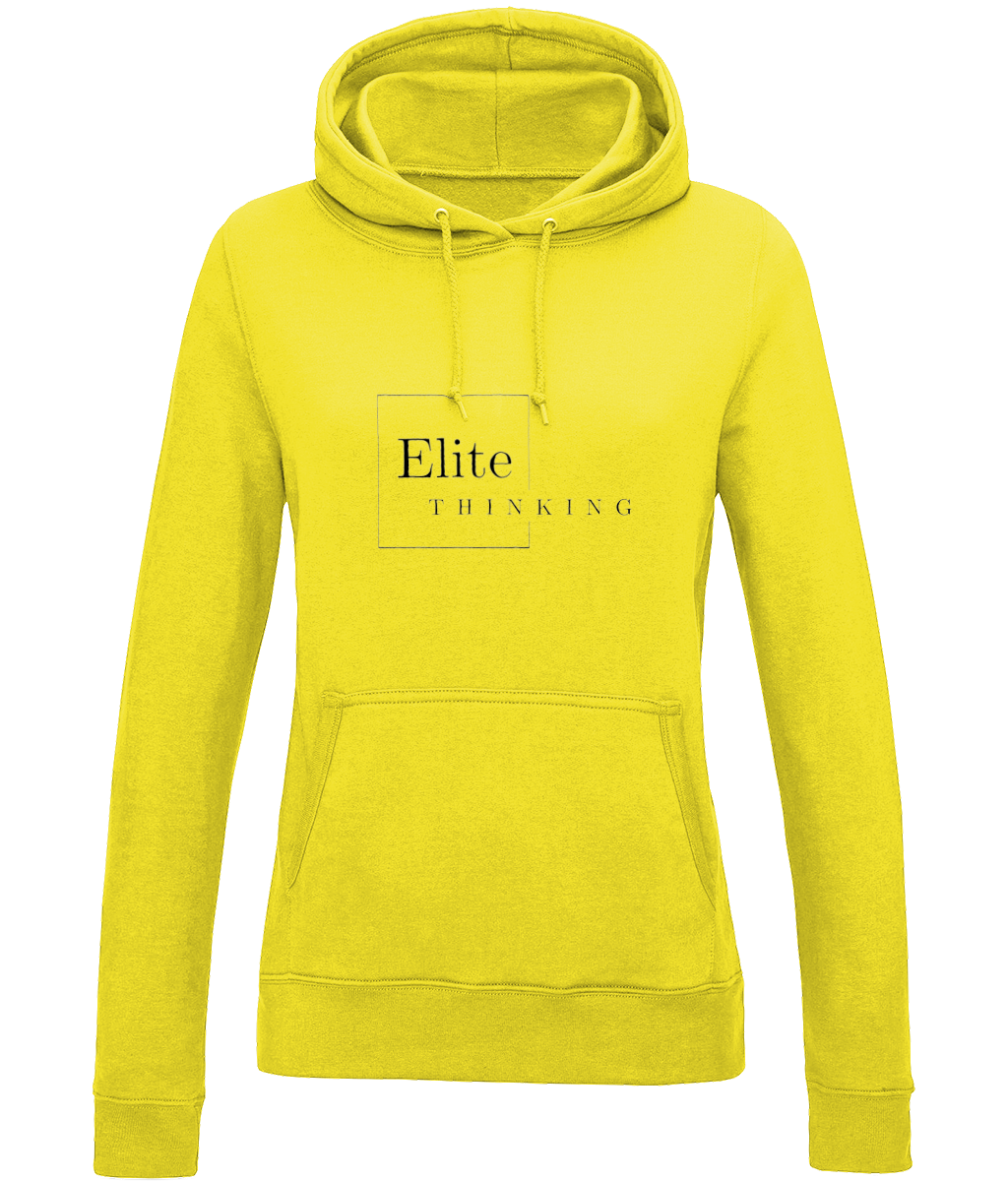 ET0020Elite - AWDis Girlie College Hoodie - SUN YELLOW