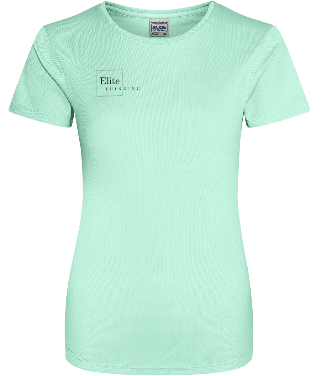 ET005Elite Womens Just Cool Sports T‑Shirt Mint