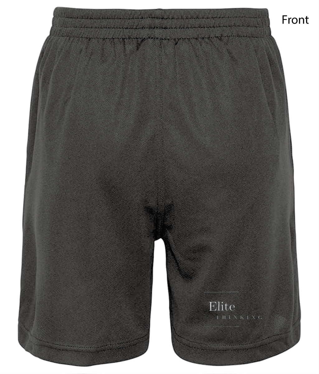 ET040Elite - Just Cool Sports Shorts CHARCOAL